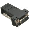 Adaptador Extensor Vídeo Vga x RJ45 Cabo Rede 30m 1080p - Image 2