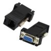 Adaptador Extensor Vídeo Vga x RJ45 Cabo Rede 30m 1080p - Image 4