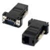 Adaptador Extensor Vídeo Vga x RJ45 Cabo Rede 30m 1080p - Image 5