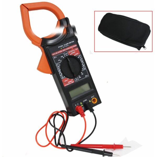 Alicate Amperímetro Digital Profissional 600v Cat. Il Com Bip - Image 5