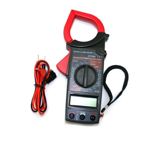 Alicate Amperímetro Digital Profissional 600v Cat. Il Com Bip - Image 6