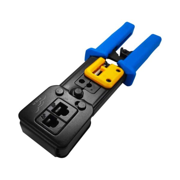Alicate Crimpar Cabo Rede UTP RJ45 Conector Normal e Vazado - Image 4