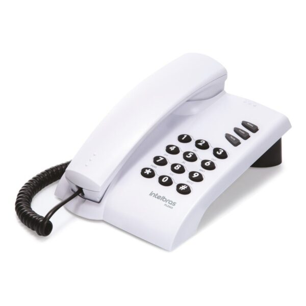 Aparelho Telefônico Fixo C/ Fio Intelbras Pleno Cinza-ártico - Image 2