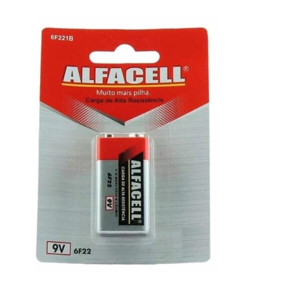 Bateria 9v Alfacell C/ 2 Unidades - Image 2