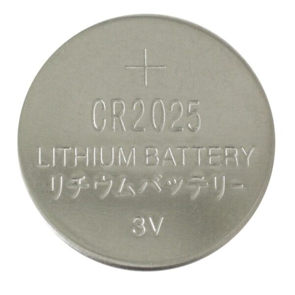 Bateria CR2025 P/ Controle Remoto e Placa Mãe C/ 2 Unidades