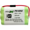 Bateria Telefone Sem Fio Ni-Cd 2.4v 600mah Fx-60u