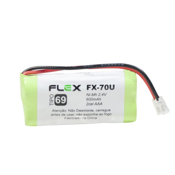 Bateria Telefone Sem Fio Ni-Cd 2.4v 600mah Fx-70u - Image 5