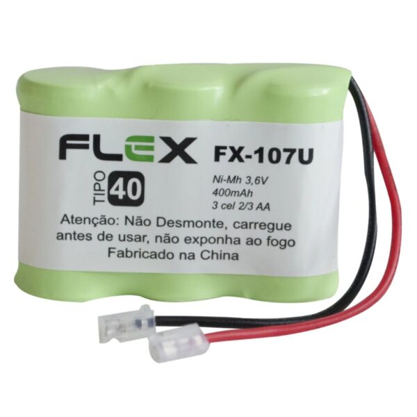 Bateria Telefone Sem Fio Ni-Cd 3.6v 400mah Fx-107u - Image 3