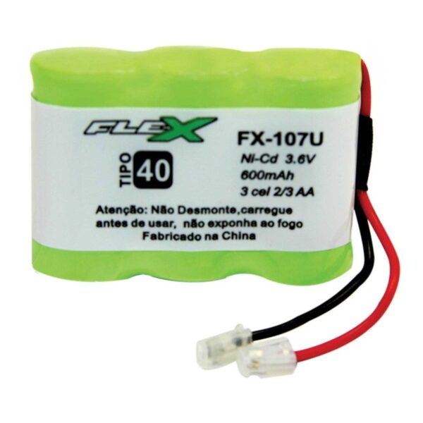 Bateria Telefone Sem Fio Ni-Cd 3.6v 400mah Fx-107u - Image 4