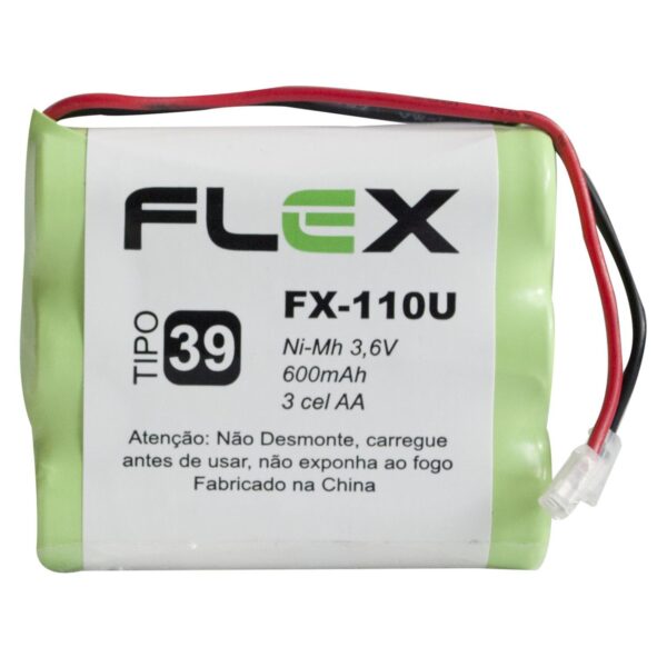 Bateria Telefone Sem Fio Ni-Cd 3.6v 600mah Fx-110u - Image 3