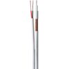 Bobina de Cabo Coaxial 4mm Bipolar C/ Alimentação Branco 500m - Image 5