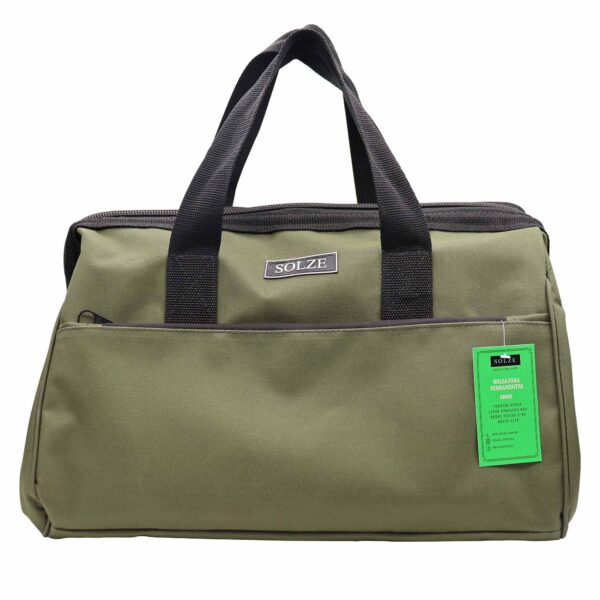 Bolsa Grande Para Ferramentas Reforçada 4 Bolsos Internos Solze