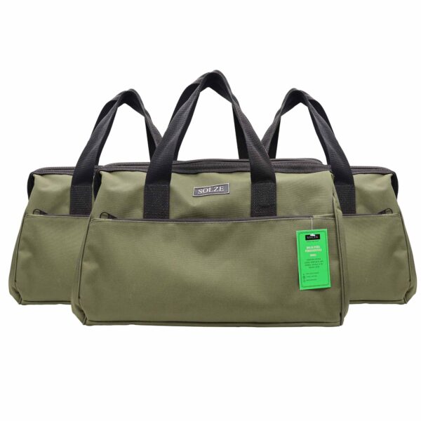 Bolsa Grande Para Ferramentas Reforçada 4 Bolsos Internos Solze - Image 4