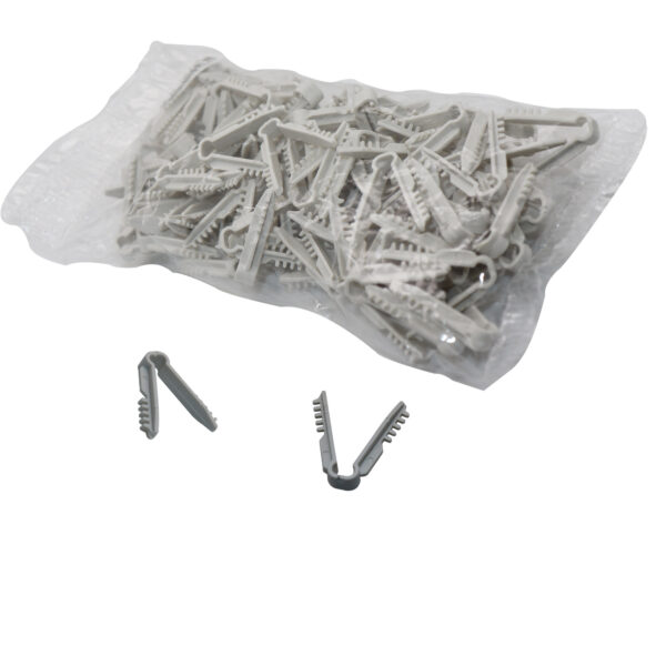 Bucha Clamps 4MM P/ Cabo Coaxial C/ 100 unidades - Image 6