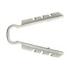 Bucha Clamps 6MM P/ Cabo Coaxial C/ 100 unidades