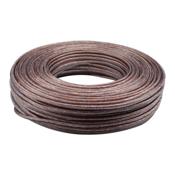 Cabo Coaxial 4mm Bipolar C/ Alimentação CFTV Cristal 100m - Image 2