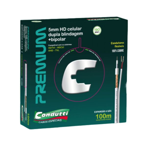 Kit Instalação 10 Câmeras de Segurança com Cabo CFTV e Conectores - Image 2