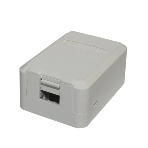 Caixa De Superfície 01 Porta Keystone RJ11/RJ45