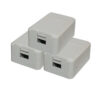 Caixa De Superfície 01 Porta Keystone RJ11/RJ45 - Image 6