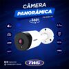 Câmera de Segurança TWG Bullet 360° Panorâmica Fisheye Full HD 1.7mm IP66 - Image 2