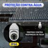 Câmera de segurança wi-fi Mini Speed Bocal E27 Wi-Fi PTZ Infravermelho - Image 8