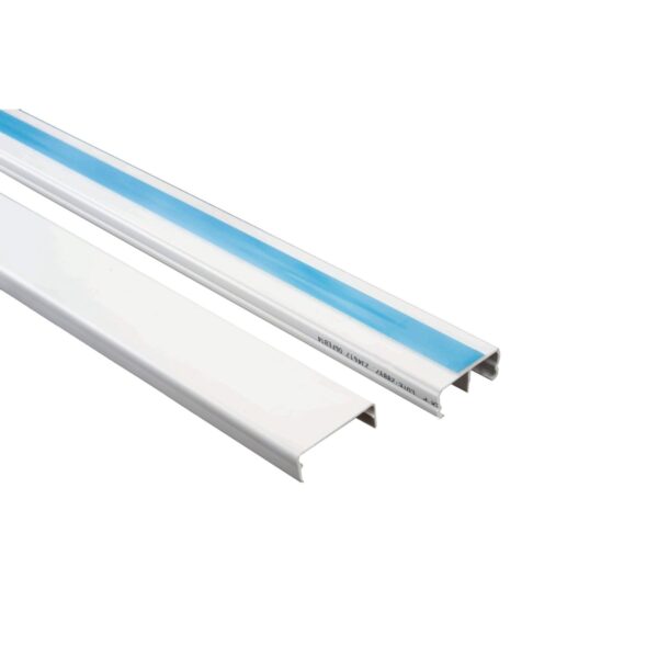 Canaleta Sistema X 20x10mm C/ Fita Dupla Face C/ 2 Metros - Image 7