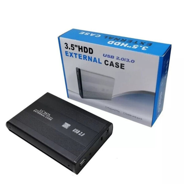 Case Gaveta Externa Hd 3.5 Sata HD PC 3.5 USB 2.0
