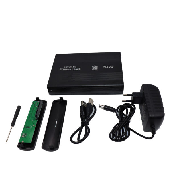 Case Gaveta Externa Hd 3.5 Sata HD PC 3.5 USB 2.0 - Image 4