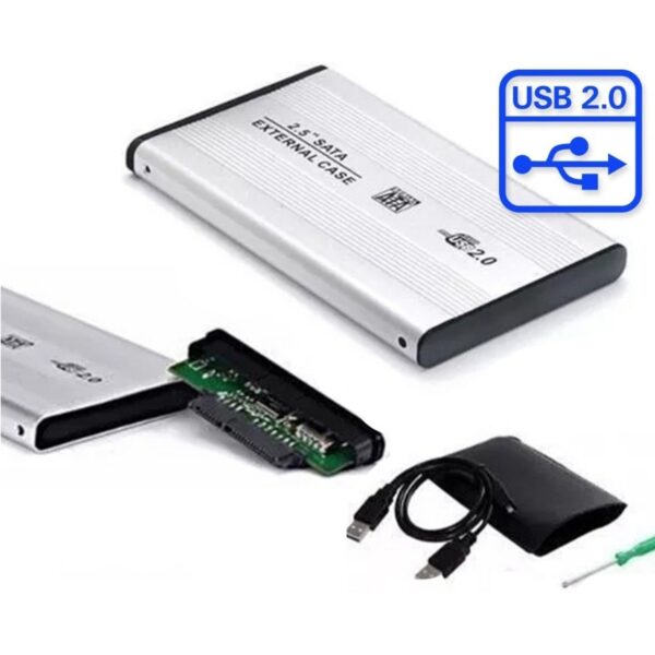 Case Hd Externo 2.5" Usb 2.0