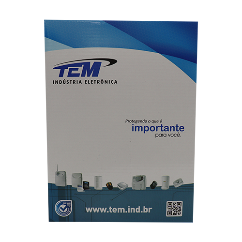 Central de Alarme C/ Discador TEM FLEX-435