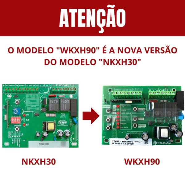 CENTRAL DE COMANDO PARA PORTÃO DESLIZANTE ROSSI WKXH90 - Image 7
