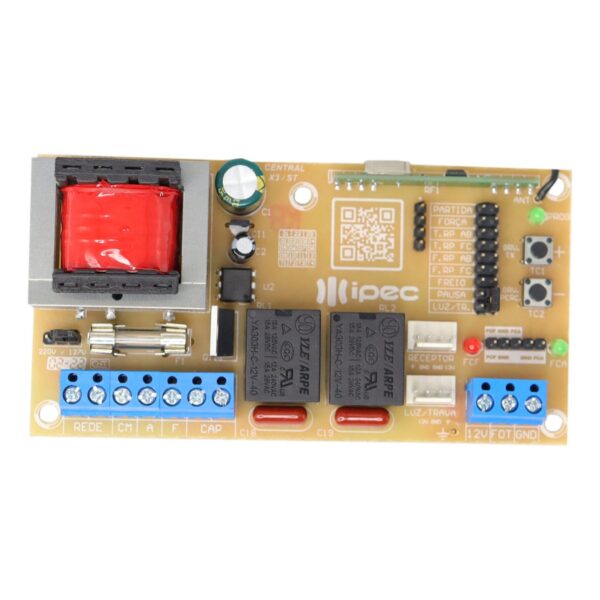 Central de Comando Placa Automatizador Motor Universal Portão PPA Garen Rossi RCG X3 Ipec Full ST - Image 2