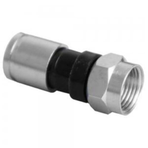 Conector F RG6 de Compressão C/ 5 Unidades - Image 4