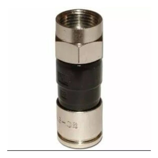 Conector F RG6 de Compressão C/ 5 Unidades - Image 5