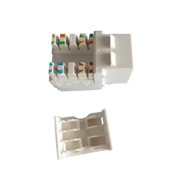 Conector Keystone Jack RJ45 Cat5e Fêmea C/ 2 Unidades - Image 5