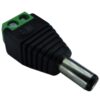Conector P4 Macho C/ Borne C/ 5 unidades JPX