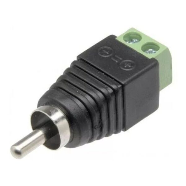 Conector RCA C/ Borne C/ 5 unidades JPX