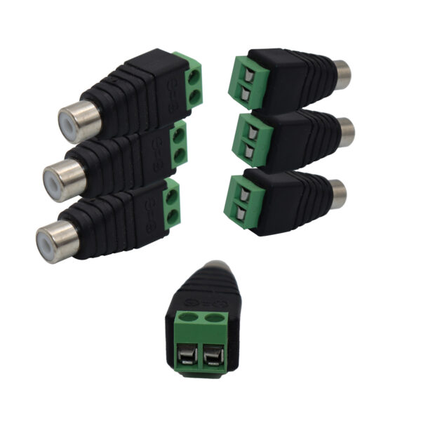 Conector RCA Fêmea C/ Borne C/ 5 unidades - Image 4