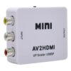 Adaptador Conversor Av Rca Para Hdmi Hardware Full Hd 1080p - Image 2
