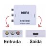 Adaptador Conversor Av Rca Para Hdmi Hardware Full Hd 1080p - Image 3