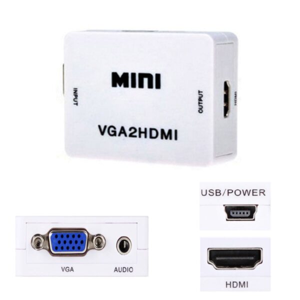 Conversor VGA X HDMI 1080p Full HD VGA2HDMI - Image 5