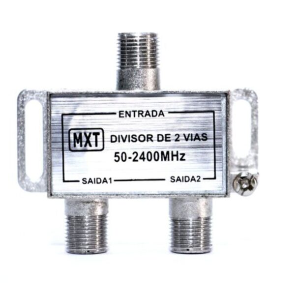 Divisor De Antena 1 X 2 5.100MHz Para Cabo Coaxial C/ 2 Unidades - Image 4