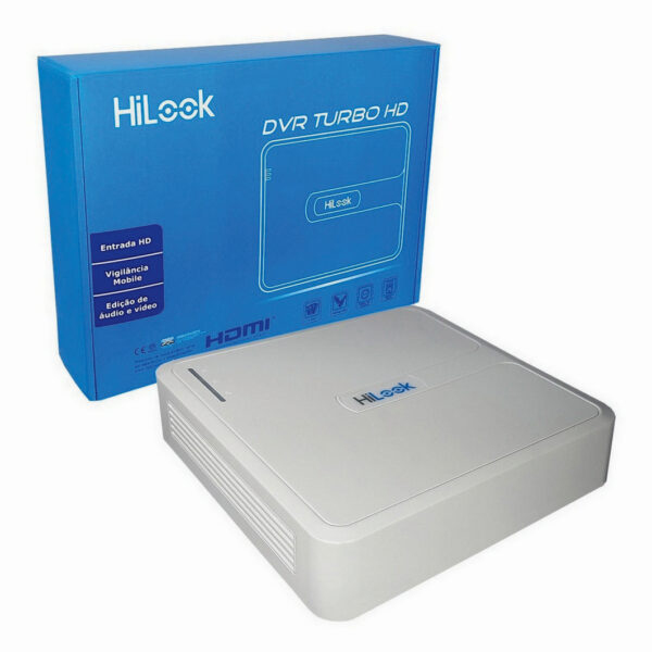 DVR Stand Alone 4 Canais Full HD 1080p Lite DVR-104G-K1 HiLook - Image 4