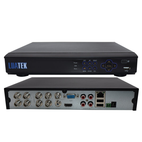 DVR Stand Alone 8 Canais 1080n 5 em 1 Luatek - Image 4