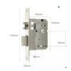 Fechadura Eletrônica Tw-4020 Fe - Biometria, Senha E Chave - Image 4