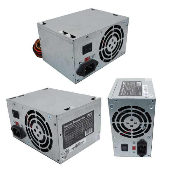 Fonte Atx 12v 200w Ultra Silence P/ Pc Gamer Bivolt - Image 6