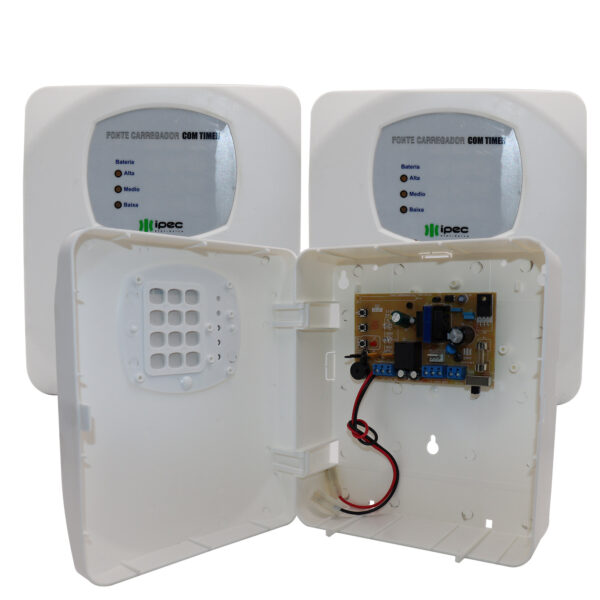 Fonte Carregador Ipec Fechadura Eletromagnética Com Timer 2a - Image 5