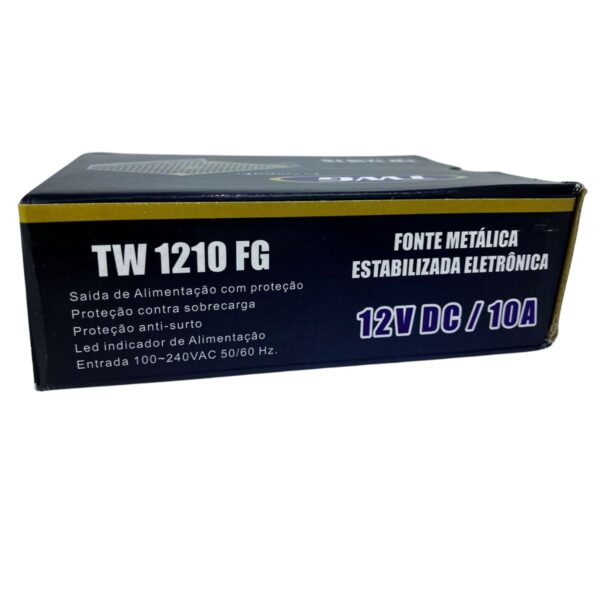 Fonte de Alimentação Estabilizada 12V DC 5A TWG TW-0512 FP - Image 5