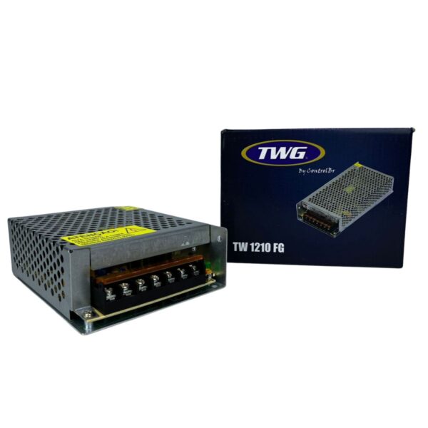 Fonte de Alimentação Estabilizada COLMEIA 12V 10A TWG TW-1210 FG