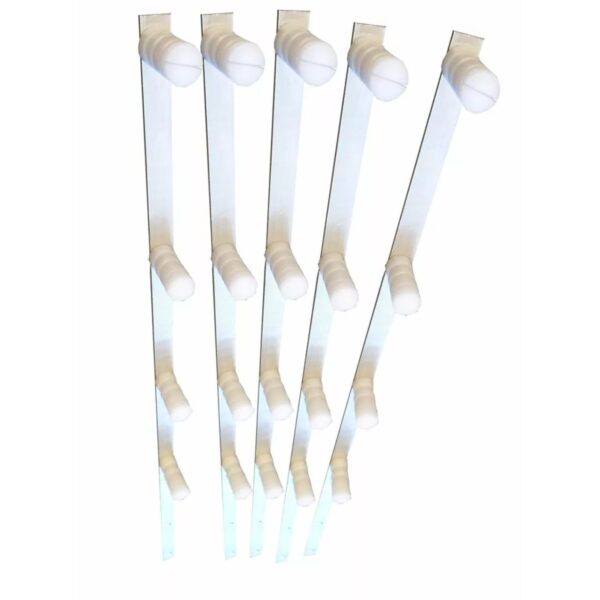 Haste Para Cerca Elétrica 04 Isoladores Reforçada 75cm - Image 2